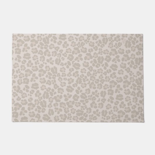 Leopard Print Glam 2 #pattern #design ドアマット (正面)