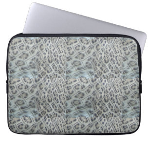 Leopard Print Graphic Electronicsバッグ ラップトップスリーブ
