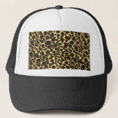 Leopard Print Hat キャップ (正面)