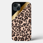 Leopard Print iPhone 13ケース Case-Mate iPhoneケース (裏面)