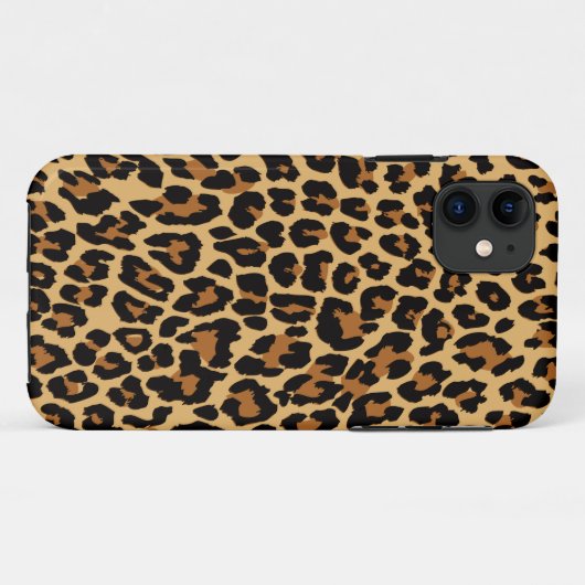 Leopard print iPhone 5ケース Case-Mate iPhoneケース (裏面(横))