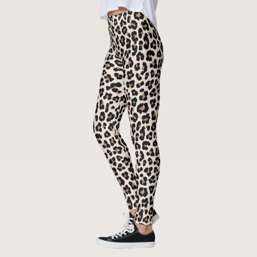 Leopard Print Leggings レギンス (左)