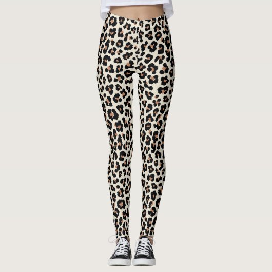 Leopard Print Leggings レギンス (正面)