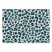 Leopard Print、Leopard Spots、Blue Leopard (正面横)