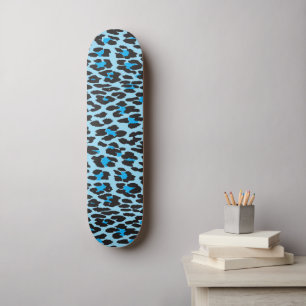 Leopard Print、Leopard Spots、Blue Leopard スケートボード