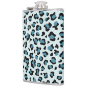Leopard Print、Leopard Spots、Blue Leopard フラスク (左)