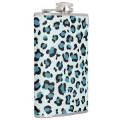 Leopard Print、Leopard Spots、Blue Leopard フラスク (右)