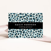 Leopard Print、Leopard Spots、Blue Leopard 名刺