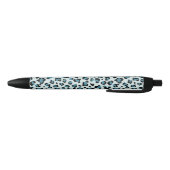 Leopard Print、Leopard Spots、Blue Leopard 黒ボールペン (ボトム)