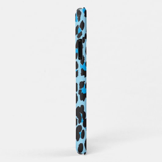 Leopard Print、Leopard Spots、Blue Leopard Case-Mate iPhoneケース (裏面/右)