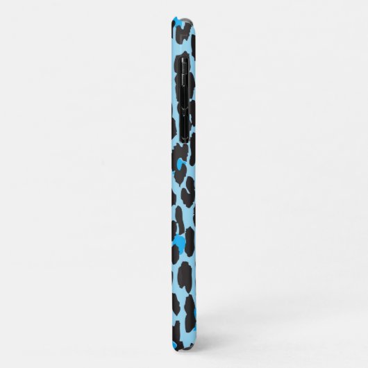 Leopard Print、Leopard Spots、Blue Leopard Case-Mate iPhoneケース (裏面/左)