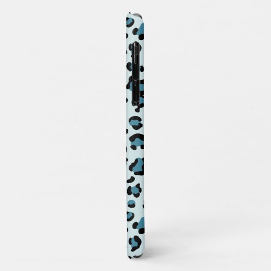 Leopard Print、Leopard Spots、Blue Leopard Case-Mate iPhoneケース (裏面/左)