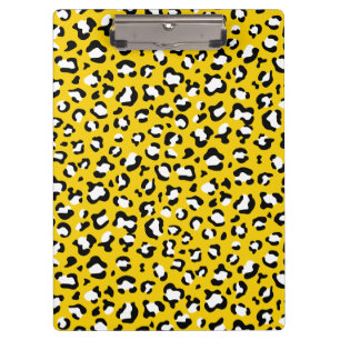 Leopard Print、Leopard Spots、Yellow Leopard クリップボード
