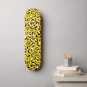 Leopard Print、Leopard Spots、Yellow Leopard スケートボード