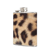 leopard print lookテクスチャ フラスク (左)