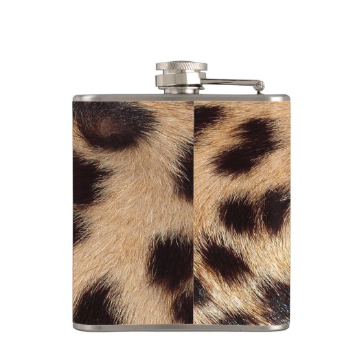 leopard print lookテクスチャ フラスク (裏面)