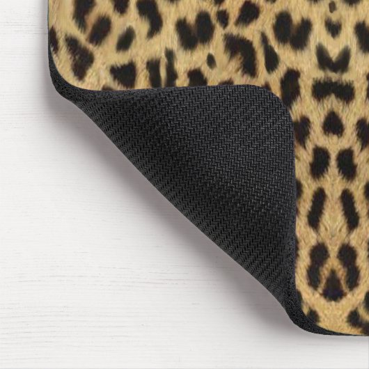 Leopard Print Mouse Pad マウスパッド (コーナー)