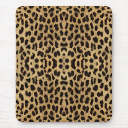 Leopard Print Mouse Pad マウスパッド (正面)