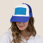 Leopard Print Pale Blues キャップ (インサイチュ)