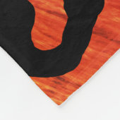 Leopard Print Patternフリースブランケット フリースブランケット (角)