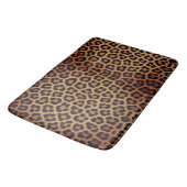 Leopard Print Pattern バスマット (アングル)