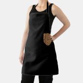 Leopard Print Pocket Cool Animal Lover Cheetah エプロン (インサイチュ)