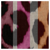 Leopard print retro colorシームレスなストライプ#19 ファブリック (クローズアップ)