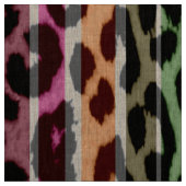 Leopard print retro colorシームレスなストライプ#19 ファブリック (見本)