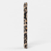 Leopard Print, Spots, Brown Leopard,あなたの名前 Case-Mate iPhoneケース (裏面/右)