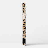 Leopard Print, Spots, Brown Leopard,あなたの名前 Case-Mate iPhoneケース (裏面 / 右)