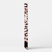 Leopard Print、Spots、Pink Leopard、お名前 Case-Mate iPhoneケース (裏面 / 右)