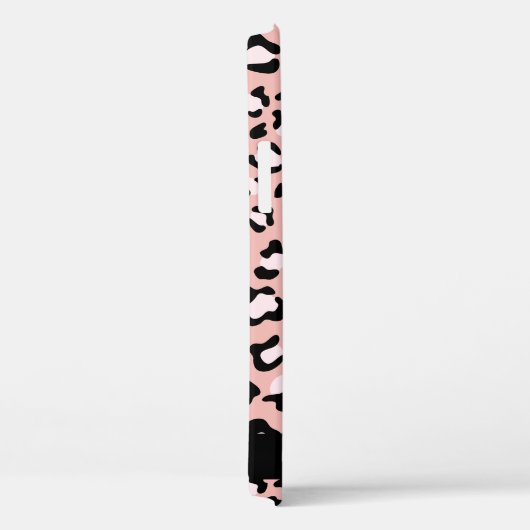 Leopard Print、Spots、Pink Leopard、お名前 Case-Mate iPhoneケース (裏面 / 右)