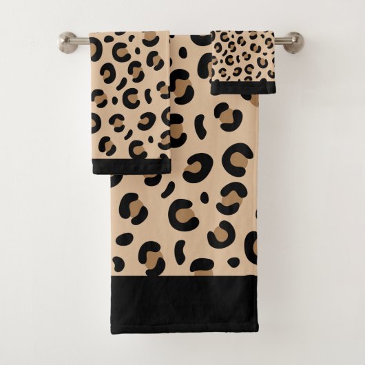 Leopard Print Towel Set バスタオルセット (インサイチュ)