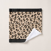 Leopard Print Towel Set バスタオルセット (ウォッシュタオル)