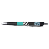 Leopard Print、Zebra Print、アニマルプリント、Blue ボールペン (底)