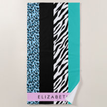Leopard Print、Zebra Print、Blue、Your Name