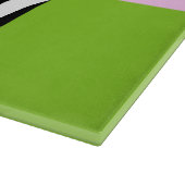 Leopard Print、Zebra Print、Green、Your Name カッティングボード (角)