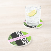 Leopard Print、Zebra Print、Green、Your Name