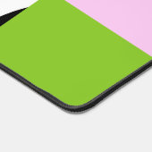 Leopard Print、Zebra Print、Green、Your Name デスクマット (コーナー)