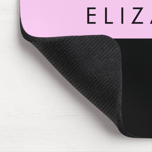 Leopard Print、Zebra Print、Green、Your Name マウスパッド (コーナー)