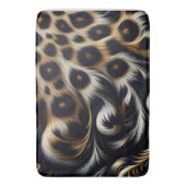Leopard Retreat：新しいお気に入りの バスマット (正面縦)