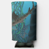Leopard Shark can cooler スリム缶クーラー (正面)
