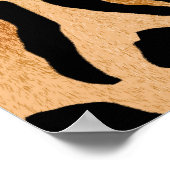 Leopard Skin：タイムレスシームレスパターン ポスター (角)