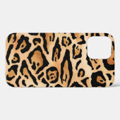 Leopard Skin：タイムレスシームレスパターン Case-Mate iPhoneケース (裏面 (横))