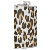 Leopard Skin:ヴィンテージシームレスなテクスチャ フラスク (右)