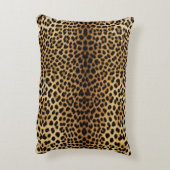 Leopard Skin Pattern アクセントクッション (裏面(縦))