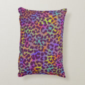 Leopard skin pattern. Repeating seamless animal ba アクセントクッション (裏面(縦))