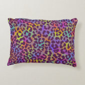 Leopard skin pattern. Repeating seamless animal ba アクセントクッション (裏面)