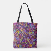 Leopard skin pattern. Repeating seamless animal ba トートバッグ (裏面)