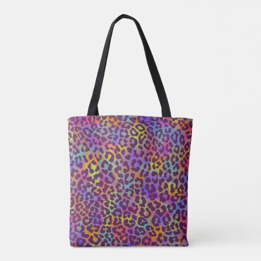 Leopard skin pattern. Repeating seamless animal ba トートバッグ (裏面)